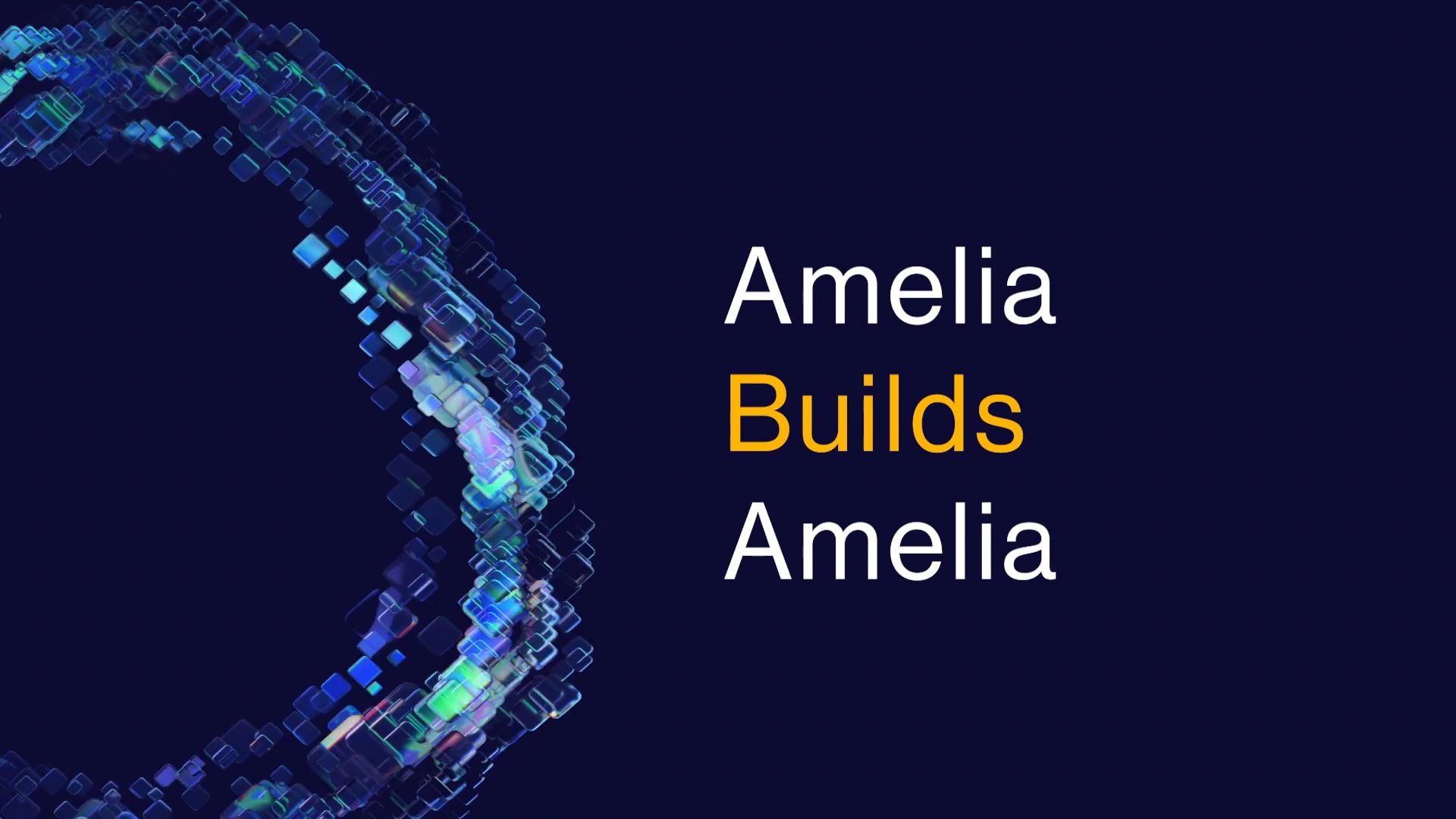 Amelia Builds Amelia: Accelerate Your Virtual Agent Deployment - Video